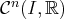  n
C (I,ℝ )  