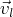 ⃗vl   