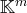𝕂m  