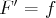   ′
F  =  f  