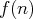 f(n)  
